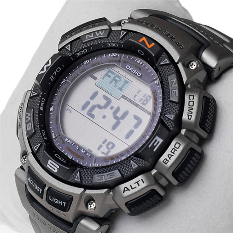 卡西欧(casio)石英表prg-240-7d 卡西欧casio男表 户外运动手表太阳能