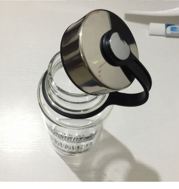 哲飞家居 玻璃杯大容量透明水杯带盖过滤男热茶杯单层杯子1000ml生活