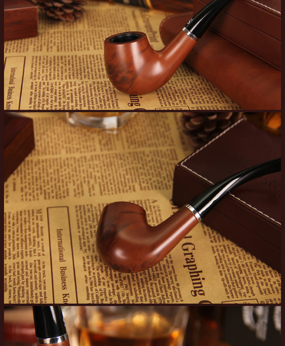 sanda旗舰店三达胶木耐用烟斗经典实用sd109a烟斗客玩物