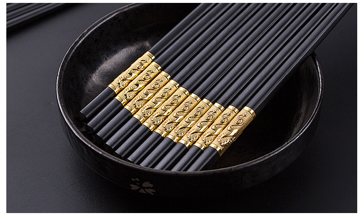 唐宗筷(tang chopsticks)筷c6219 唐宗筷 合金筷子 不发霉易清洗 耐