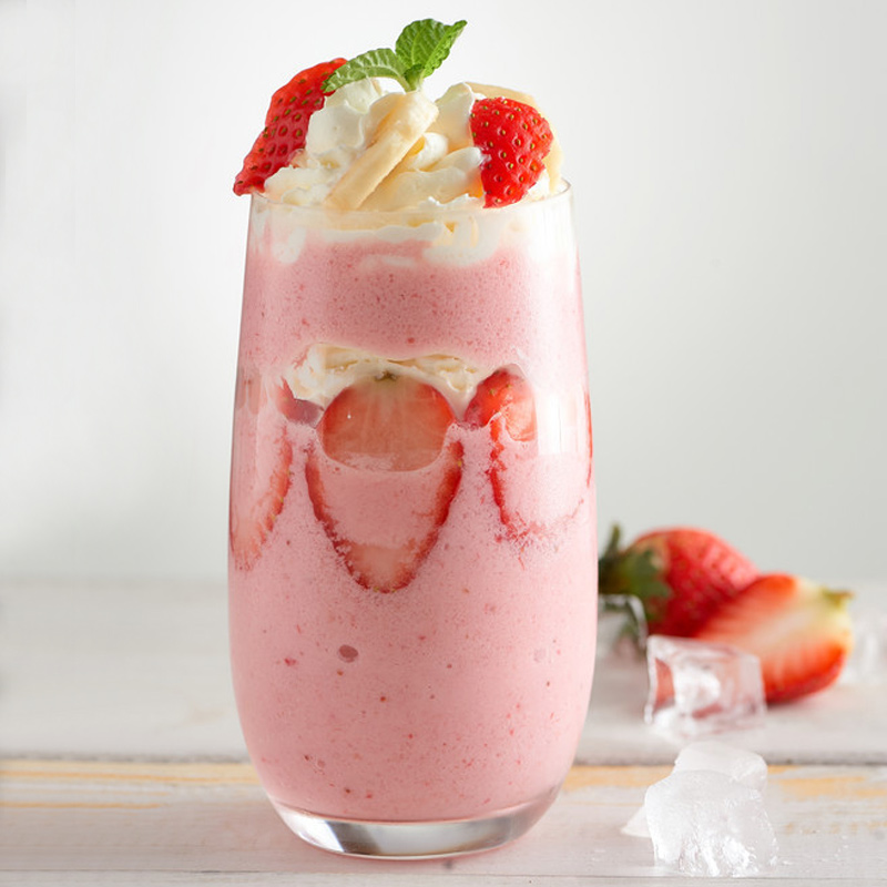 鲜活草莓果泥2l浓缩奶茶店专用果味酱网红水果茶浓浆商用原浆0012