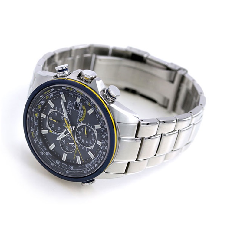 at802054l西铁城蓝天使光动能电波表男表蓝宝石手表