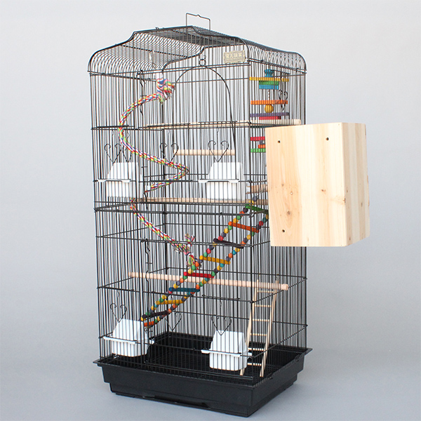鹦鹉笼子大型不锈钢电镀镀锌烤漆鸟笼子八哥笼大号金属铁丝笼【价格
