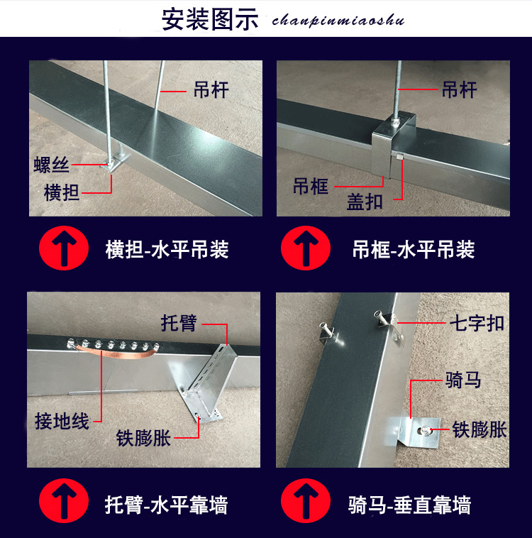 金屬線電纜明線橋架弱電橋架式鍍鋅鐵線1005010