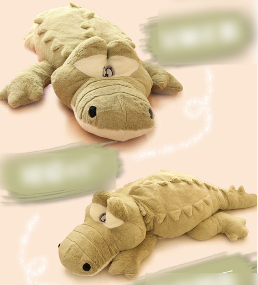 可爱大号鳄鱼娃娃小孩子毛绒玩具公仔抱枕布娃娃小玩偶儿童生日礼物