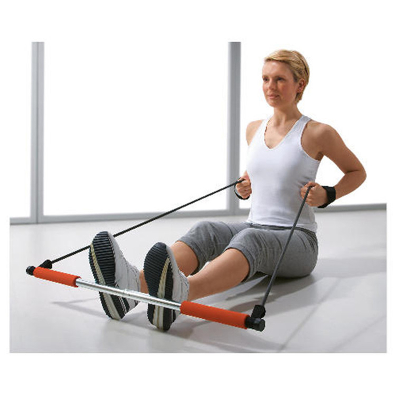 减肥瘦身普拉提棒家用健身训练器材拉力绳