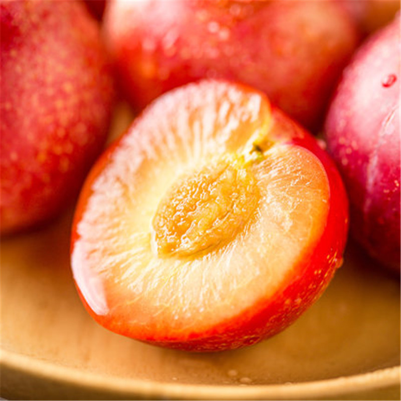 美国樱桃李子珍贵新品种2盒约900g小红布林李子新鲜水果甜时令水果