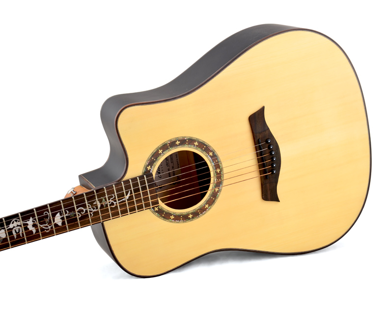 克莉丝蒂娜christina吉他民谣吉他木吉他缺角吉他初学练习吉他