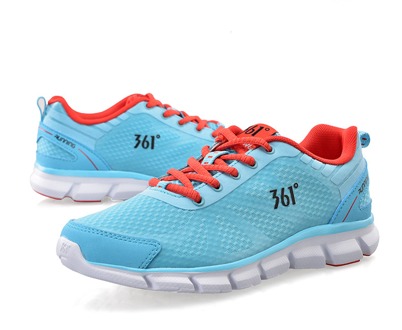 361度女鞋网鞋透气网眼旅游跑步运动鞋夏款夏季百搭361女式轻跑鞋