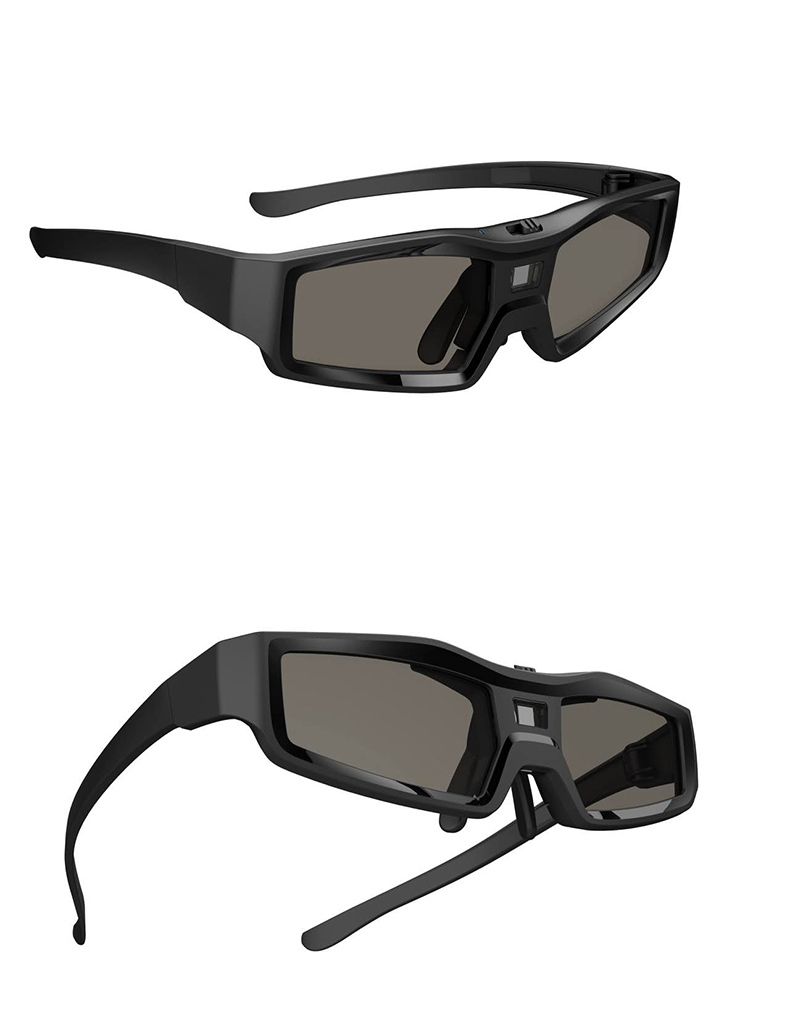 明基benq眼镜快门式3d眼镜原装3d眼镜锂电池充电黑色