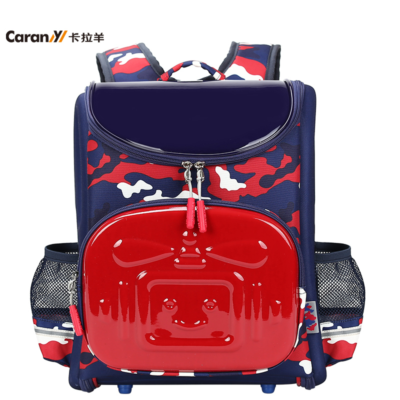 卡拉羊carany男女小学生幼儿书包减负护脊背包日韩双肩儿童书包学生