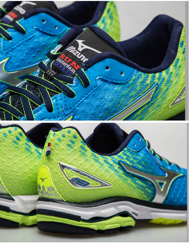 美津浓mizuno男子运动慢跑鞋跑步waverider19
