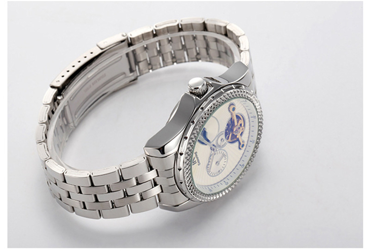 阿帕琦(ik colouring)男士手表机械表 变色镜面全运动休闲时尚机械