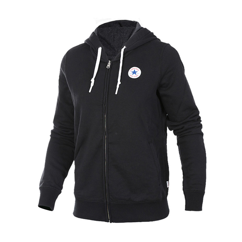 converse匡威女子上衣连帽开衫针织外套夹克10005449a02