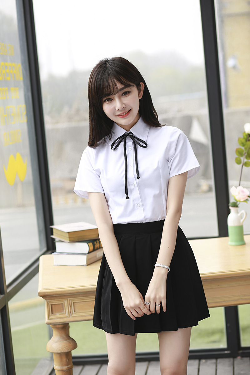 mtiny学生校服日韩学院风英伦高中男女中学生短袖长袖班服jk制服毕业