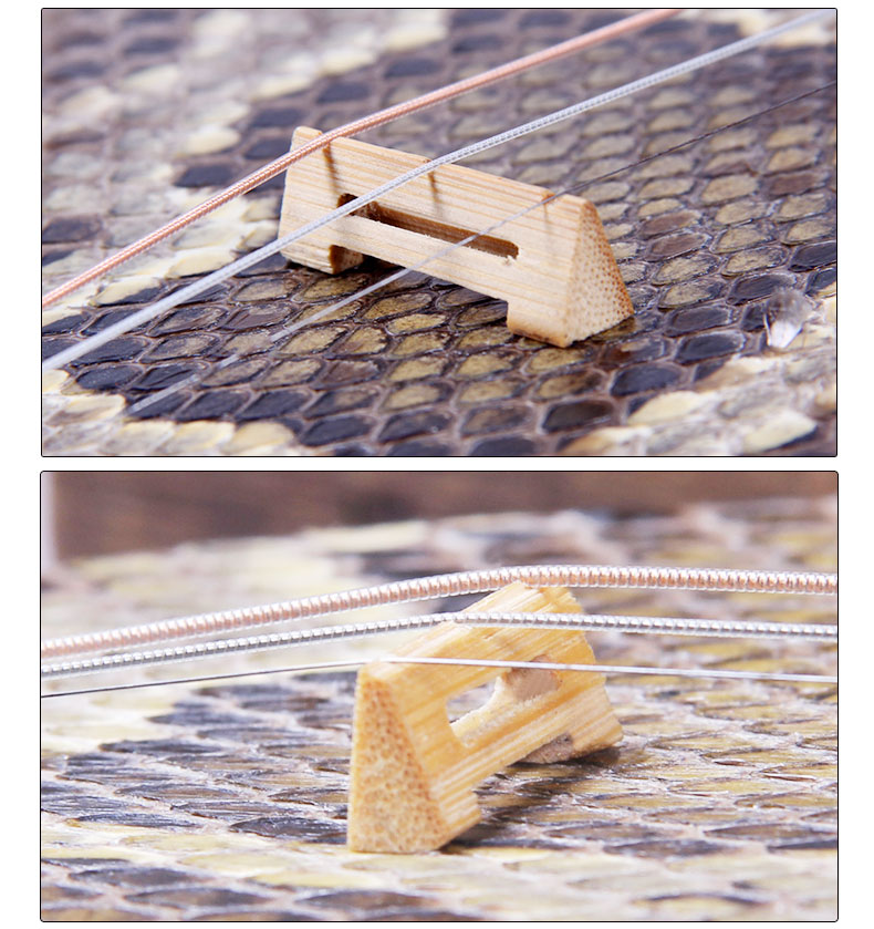 梵巢 三弦琴码 手工雕刻 乐器配件 竹子 材质 三弦码子大 中 小三弦