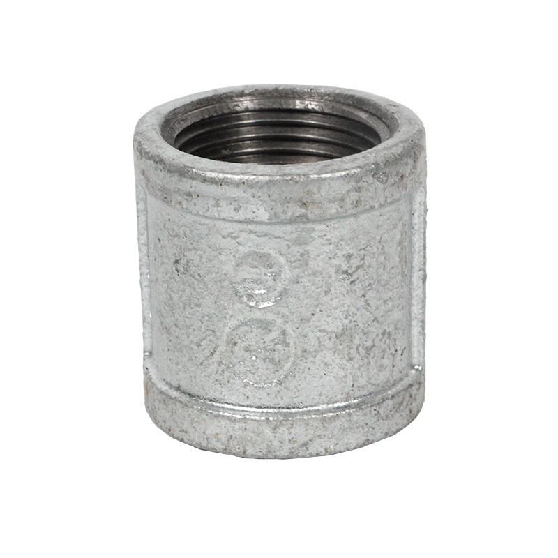 国标热镀锌管古直通管箍内丝直接头玛钢6分dn20