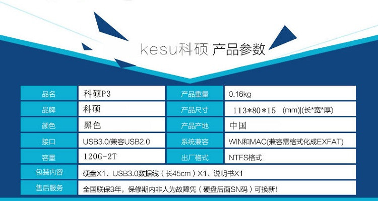 113x80x15指示灯:支持写入速度:20-90m读取速度:25-90m硬盘尺寸:2