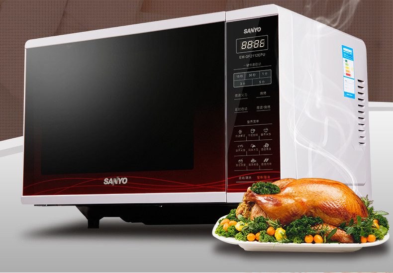 【三洋(sanyo)微波炉em-gf2112epu】 三洋(sanyo) 微波炉 em-gf2112ep