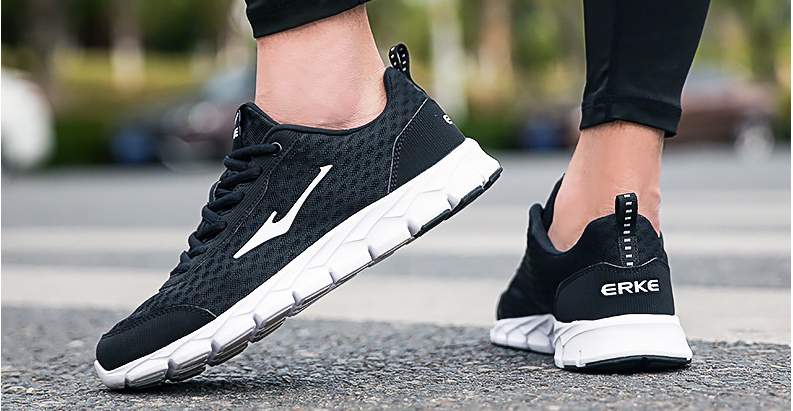 鸿星尔克(erke)跑步鞋 鸿星尔克男鞋跑步鞋2018新款运动鞋男夏季网面