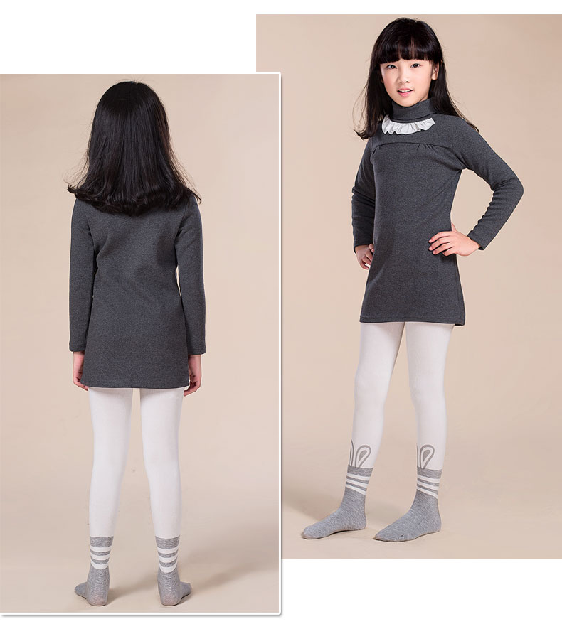 儿童连裤袜智友伴宝宝外穿袜子春秋薄款女孩公主舞蹈袜女童打底裤袜