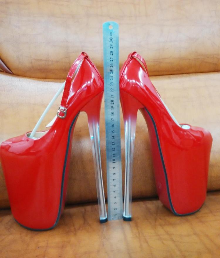 品牌女鞋19cm20cm22cm超高细跟性感单鞋恨天高大码女鞋42码43码41码