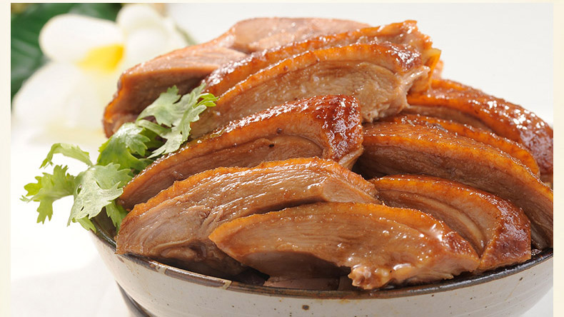 超级新品 桂花鸭 春江晓景系列盐水鸭490g半只 正宗南京特产 卤味熟食