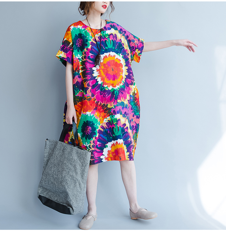 828新款遮肚子特加肥加大码女装肥胖mm夏装300减龄超宽松250斤240