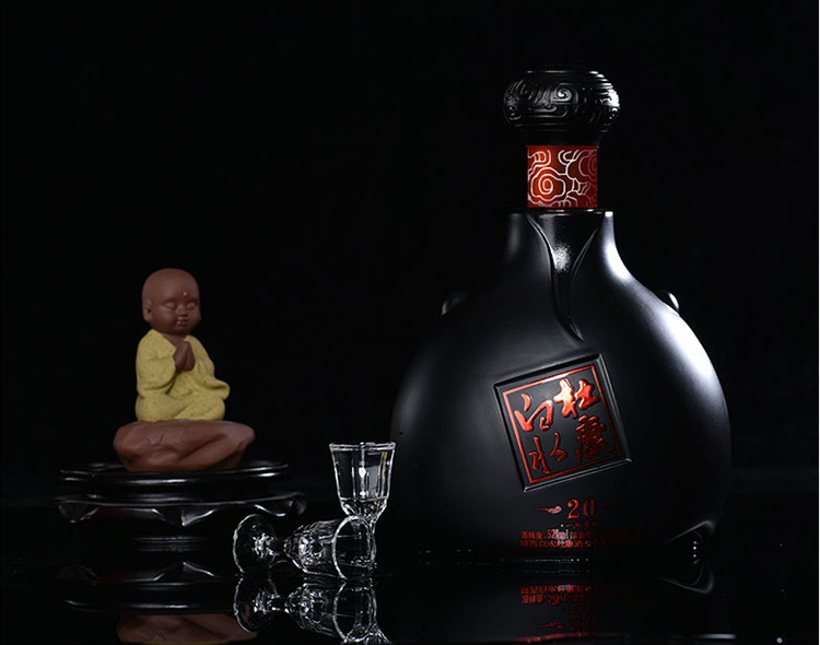 酒仙网52度白水杜康一坛老酒1000ml4