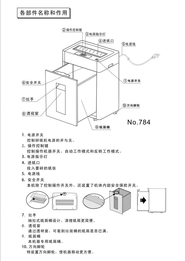 碎纸机工作原理图图片