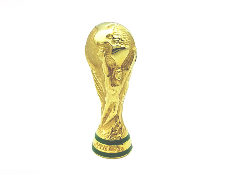 world cup 2018足球 world cup 2018大力神杯金属摆件(70mm)【价格