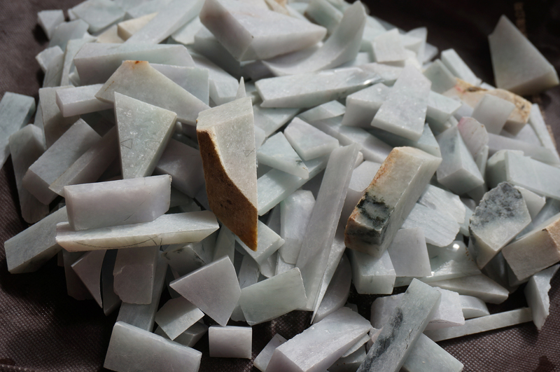 翡翠毛石边角料下脚料明料原料学习料送300克29元