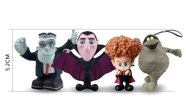 苏宁影城官方精灵旅社2德古拉款公仔挂件钥匙链