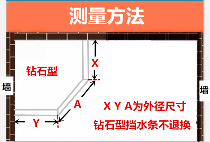 不鏽鋼淋浴房擋水條浴室防水條一字型衛生間隔水條都市誘惑