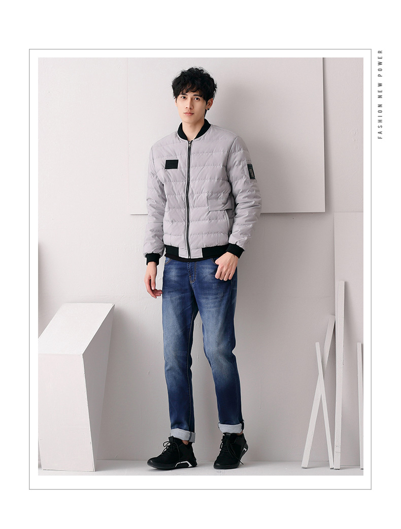 潮流前线(clcelucasn)男士羽绒服 潮流前线2019冬季羽绒服外套男修身