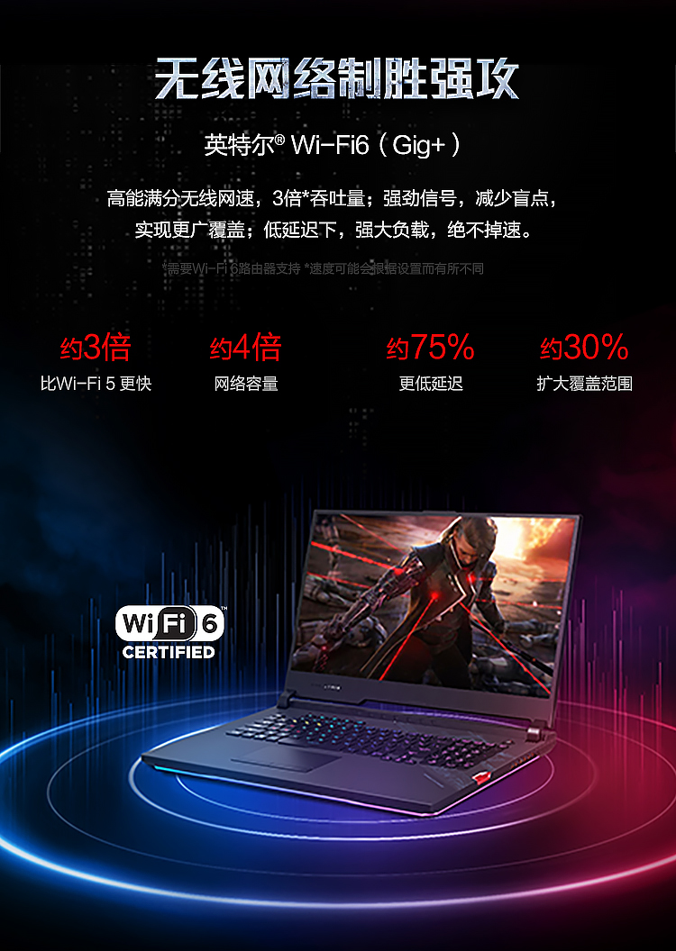 3英寸液金导热 300hz电竞游戏本高性能笔记本电脑(i7-10875h 16g 1t