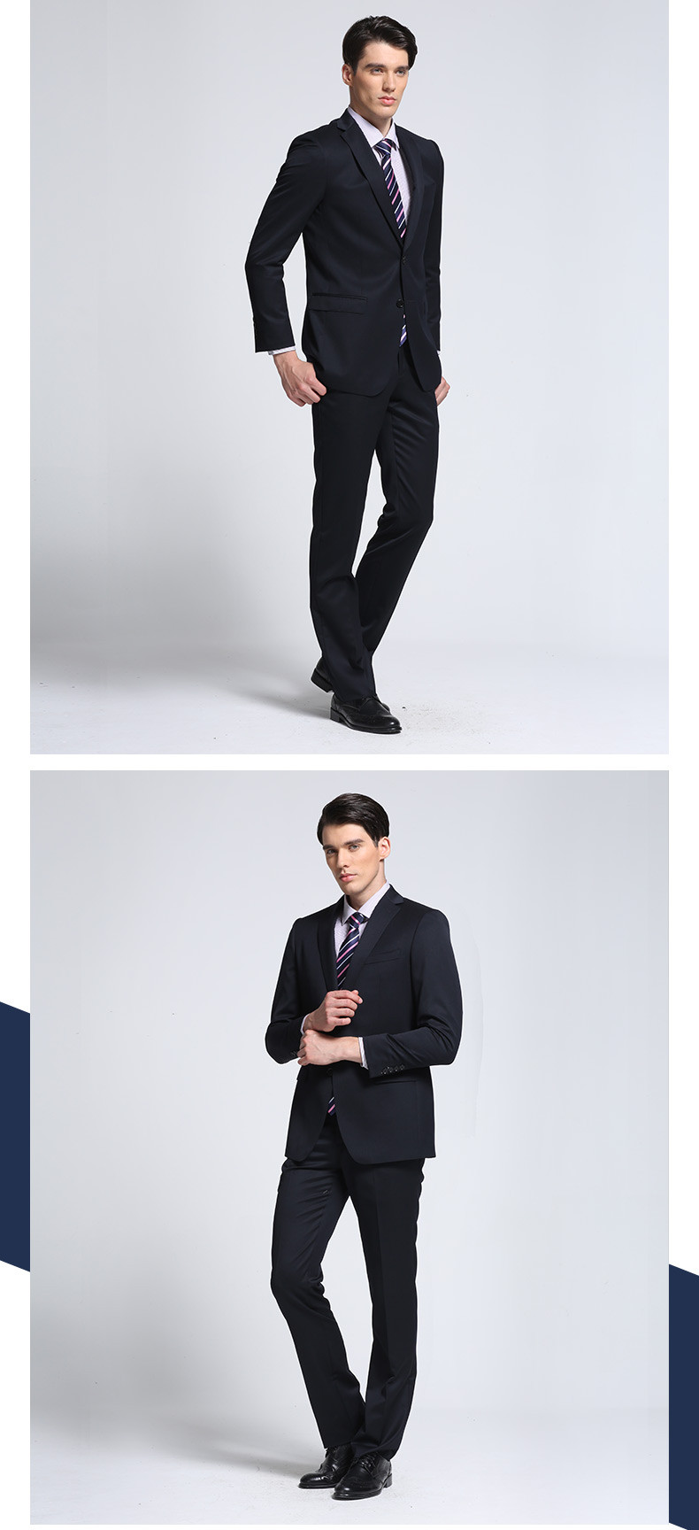 osd奥斯迪男士西服套装春秋新郎结婚礼服正装商务职业装伴郎服羊毛