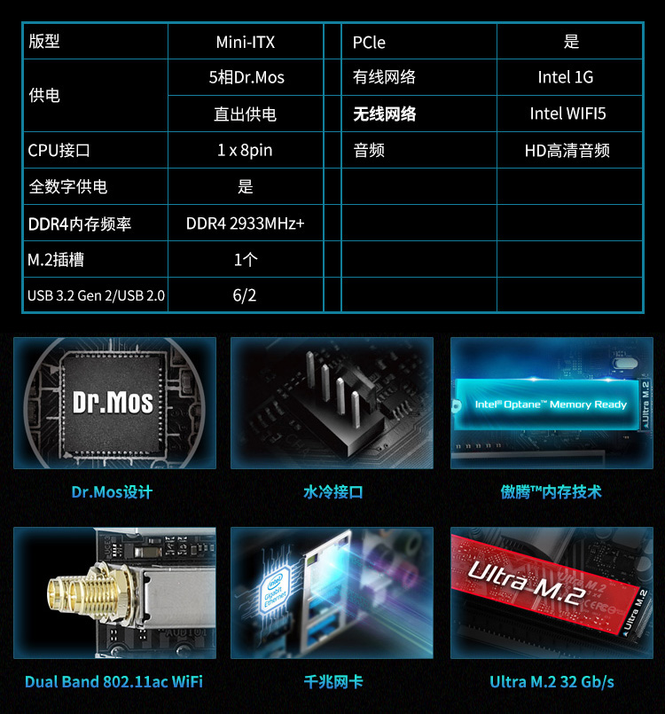 主板 支持cpu 10400/10500/10400f/10700( intel b460/lga 1200)