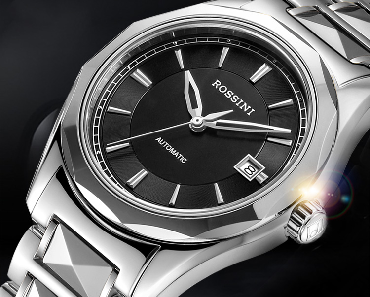 罗西尼(rossini)机械表6443 罗西尼(rossini)手表男士 雅尊 商务 时尚