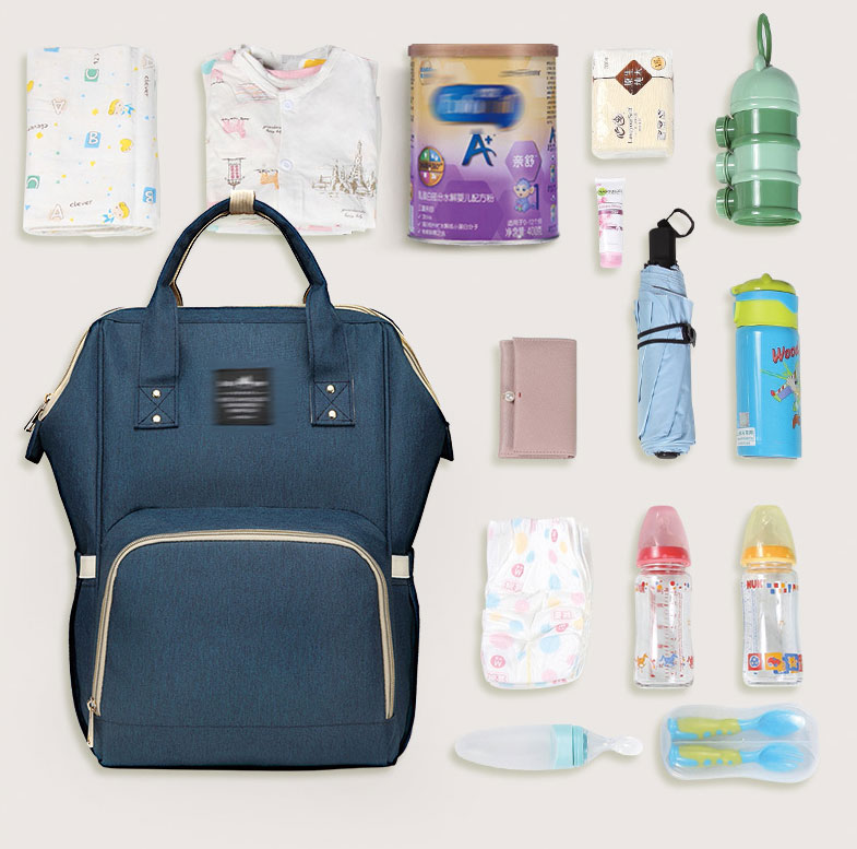 妈咪包女双肩多功能大容量妈妈背包母婴包婴儿外出简约现代外出四季