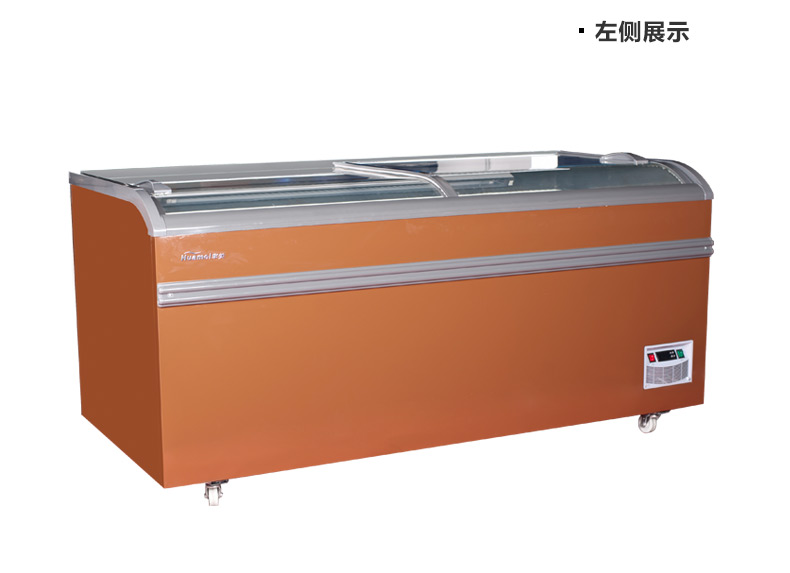 华美huameihd1860l698升商用豪华组合岛柜卧式冷柜海鲜柜保鲜冷藏鲜肉
