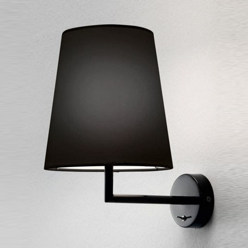 遥控壁灯卧室床头灯现代简约led墙北欧美式乡村铁艺黑色创意客厅