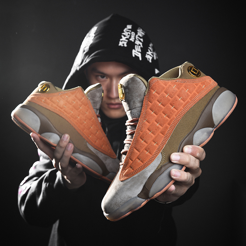 新款aj13兵马俑联名熊猫鞋复古篮球鞋男鞋运动鞋乔13女鞋跑步鞋