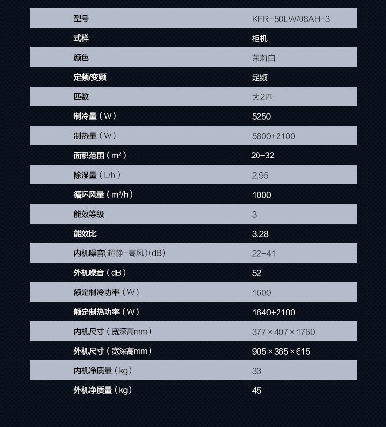 海尔(haier)小超人柜式空调 kfr-50lw/08ah-3套机【价格 图片 品牌