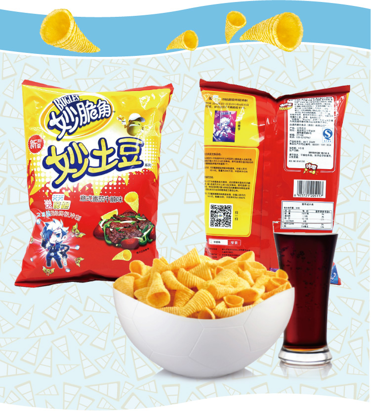 妙脆角妙土豆意式番茄牛腩味65g