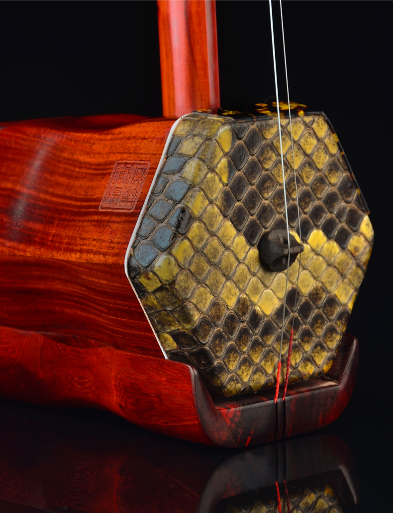 汉乐坊紫檀二胡乐器高档正品成人演奏专业收藏级改良二胡hc7