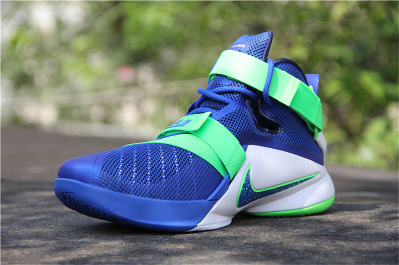 nike耐克男鞋詹姆斯soldier9战靴zoom气垫透气篮球鞋749420441