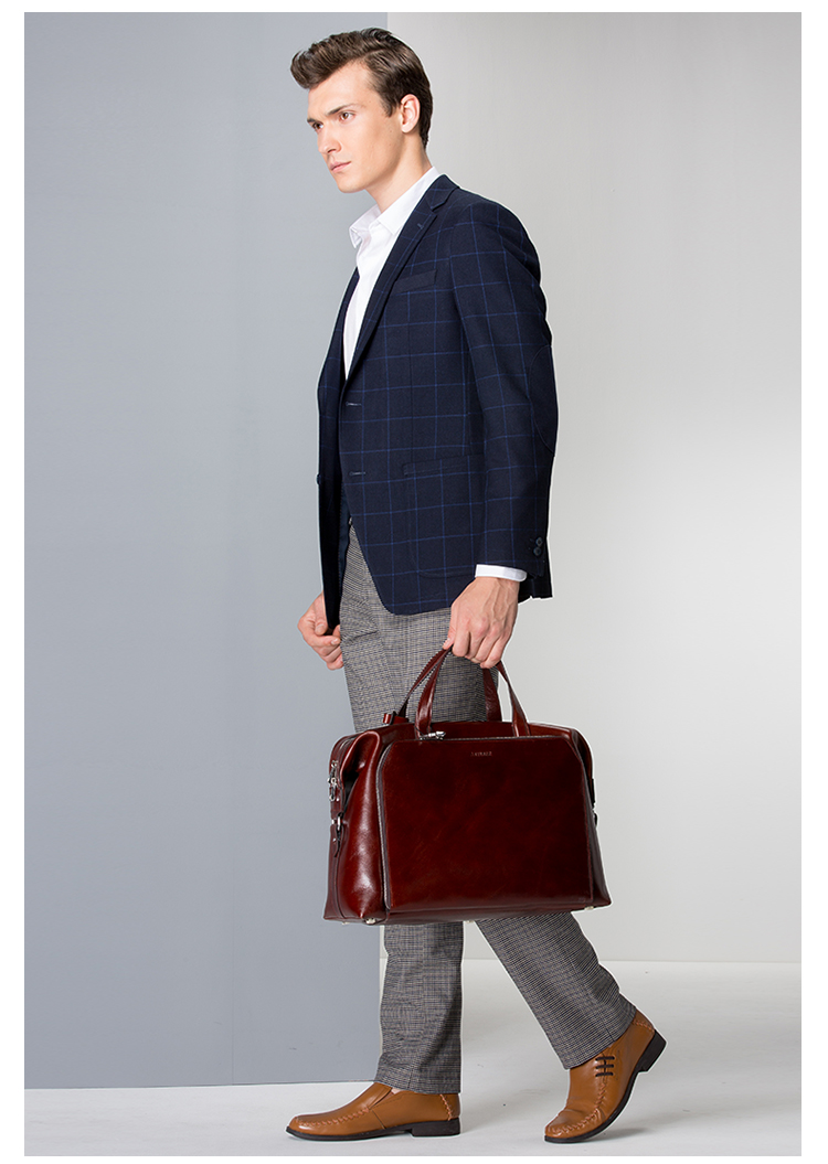 法派休闲西装男装小西服外套格纹单西b2a31531m8