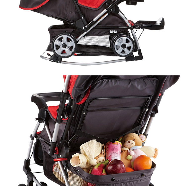 好孩子小龙哈彼婴儿推车多功能摇篮摇椅双向可坐躺婴儿车la404蓝色