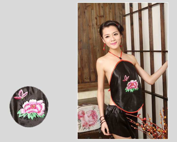 亚木女性肚兜女士成人性感套装情趣大人肚兜古典诱惑本命年表演服新款